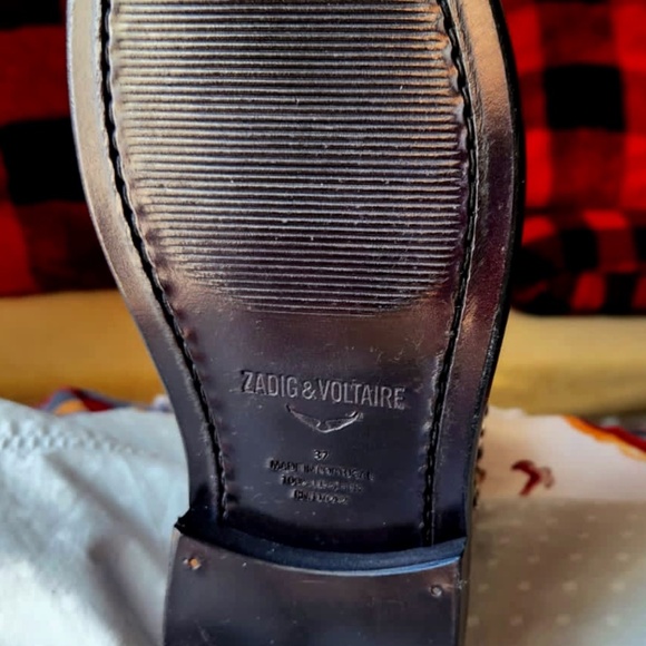 ZADIC&VOLTAIRE New in Box Laureen High Lambskin Leather ancle Boots. - Picture 3 of 11